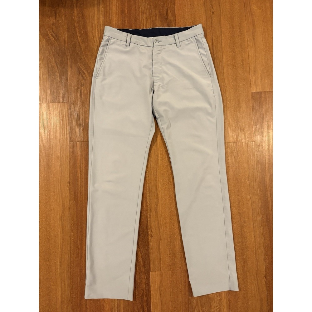 NWOT Footjoy FJ Golf Pants Mens 33x32 Athletic Fit Gray 5-Pocket Performance